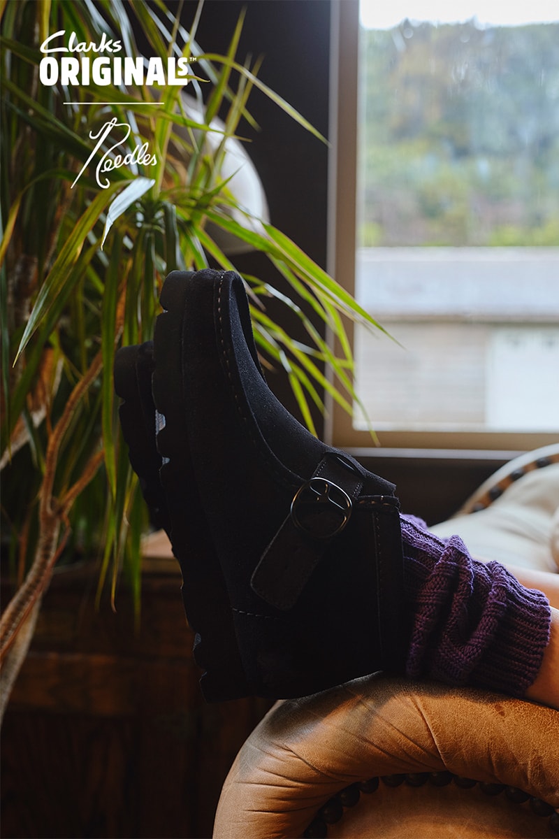 ニードルズがクラークスとの初となるコラボレーションを発表 needles clarks originals collaboration release info