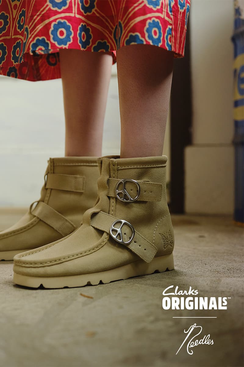 ニードルズがクラークスとの初となるコラボレーションを発表 needles clarks originals collaboration release info