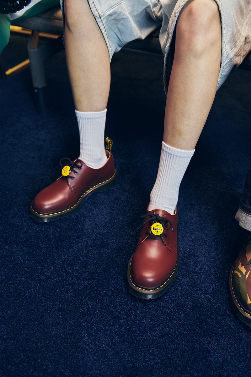 ドクターマーチンとパレススケートボードが初のコラボレーション dr martens palace skateboards collaboration release info