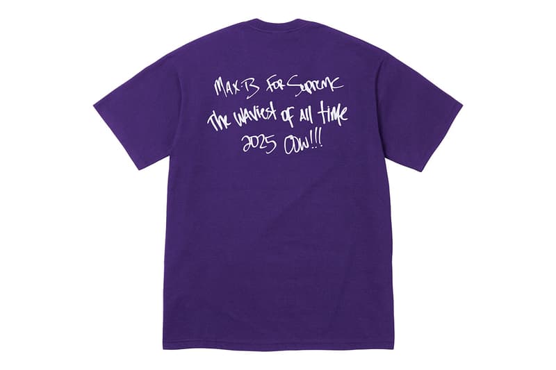 シュプリームが2025年春シーズンのTシャツ・コレクションを発表 supreme spring 2025 tees release info