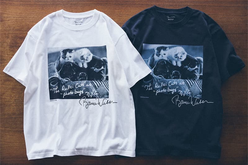 ビオトープからブルース・ウェーバー撮り下ろしフォトTシャツを発売 biotop bruce weber photo t shirts release info