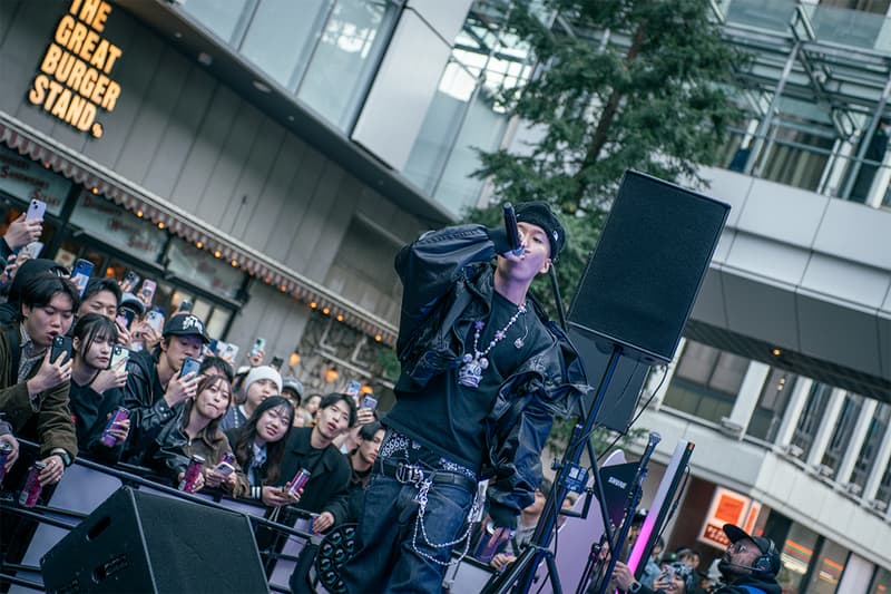 JP THE WAVY がライブを披露したモンスター ウルトラファンタジールビーレッドの発売イベントに潜入 jp the wavy monster energy ultra fantagy rubyred release info