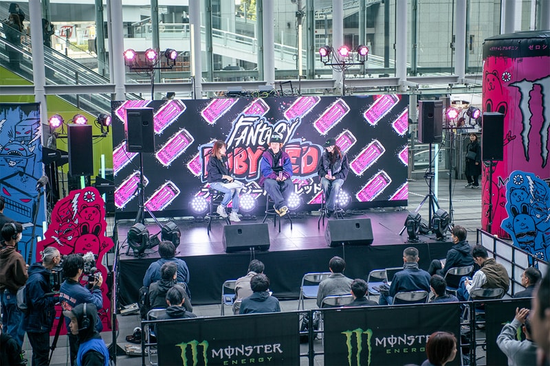 JP THE WAVY がライブを披露したモンスター ウルトラファンタジールビーレッドの発売イベントに潜入 jp the wavy monster energy ultra fantagy rubyred release info