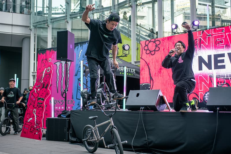 JP THE WAVY がライブを披露したモンスター ウルトラファンタジールビーレッドの発売イベントに潜入 jp the wavy monster energy ultra fantagy rubyred release info
