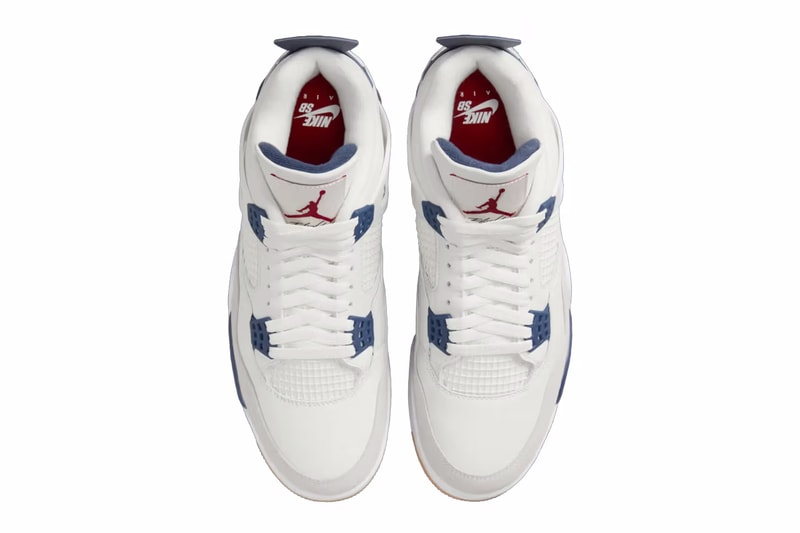 ナイキ SB x エアジョーダン 4 “ネイビー” の国内発売情報が解禁 Nike SB x Air Jordan 4 "Navy" release info