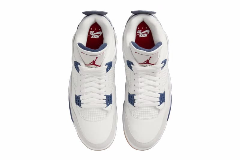 ナイキ SB x エアジョーダン 4 “ネイビー” の国内発売情報が解禁 Nike SB x Air Jordan 4 "Navy" release info