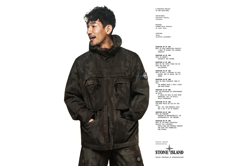 ストーンアイランドのよりラソ・ゴマートを用いたアウターを発売 stone island raso gommato release info