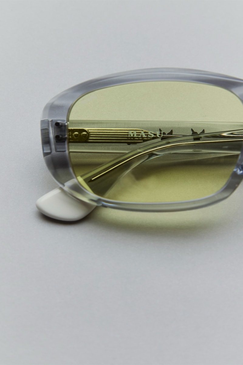 M A S U がブランとのコラボレーションによるアイウェアを発売 m a s u blanc collaboration eyewear release info