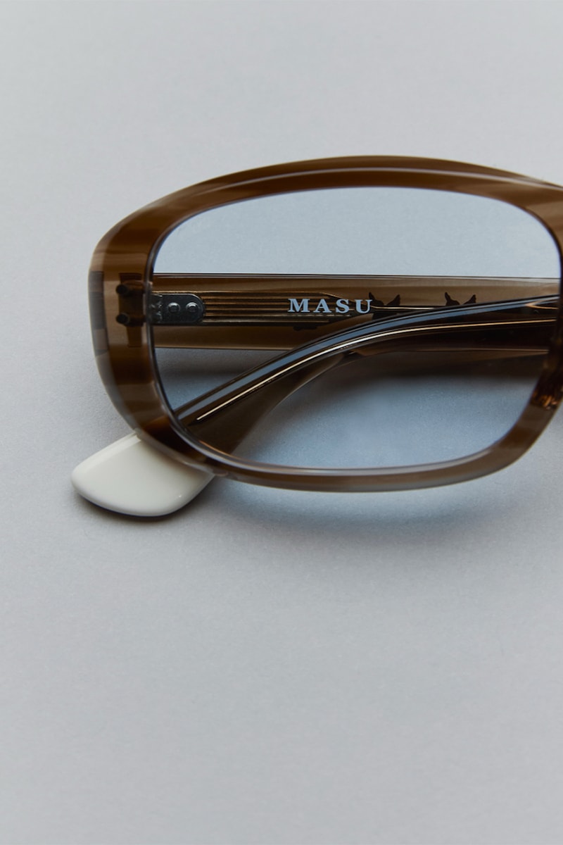 M A S U がブランとのコラボレーションによるアイウェアを発売 m a s u blanc collaboration eyewear release info
