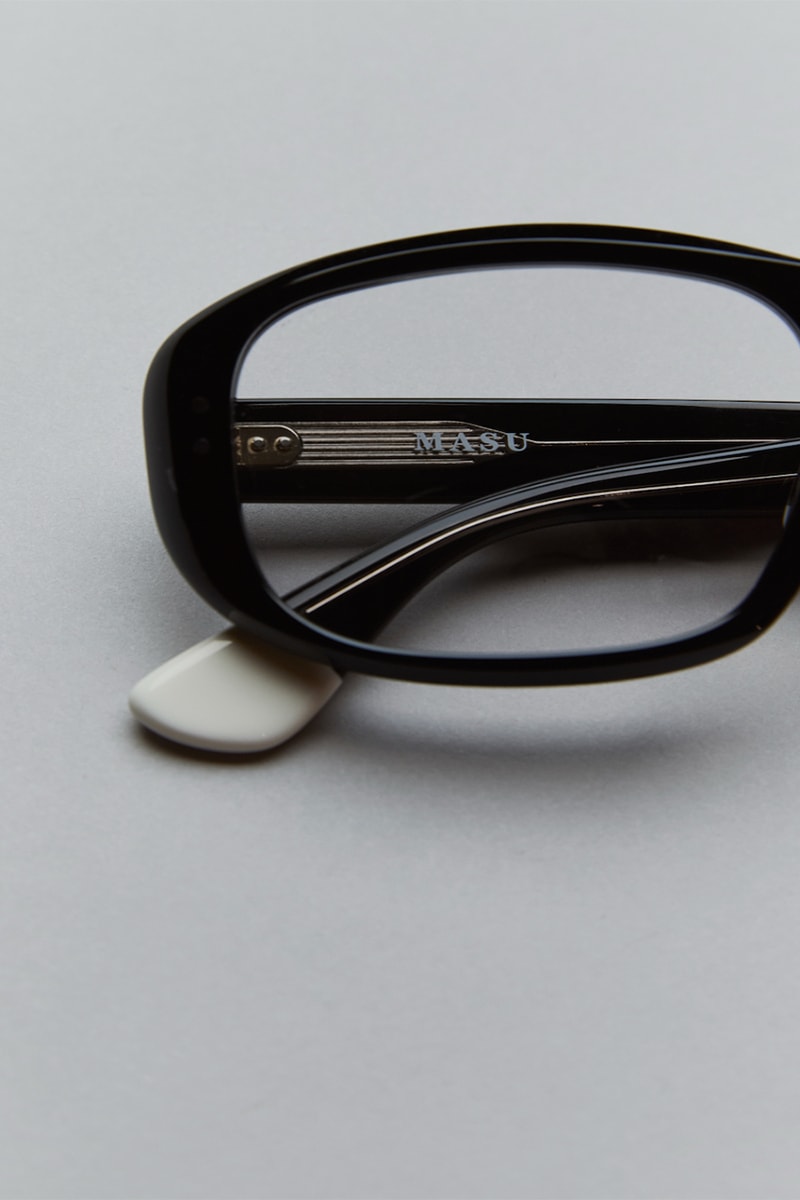 M A S U がブランとのコラボレーションによるアイウェアを発売 m a s u blanc collaboration eyewear release info