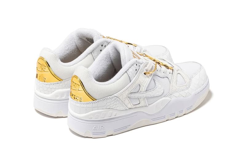 二ゴー x ナイキの新作 エアフォース 3 ローの国内発売情報が解禁 Official Preview of NIGO's Blinged-Out Nike Air Force 3 "Black Croc"