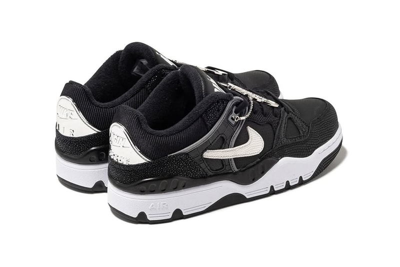 二ゴー x ナイキの新作 エアフォース 3 ローの国内発売情報が解禁 Official Preview of NIGO's Blinged-Out Nike Air Force 3 "Black Croc"