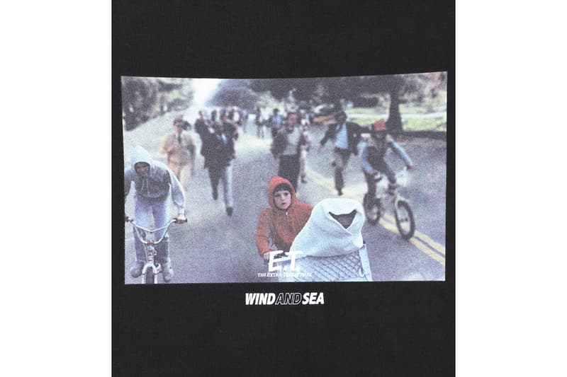 ウィンダンシーが映画『E.T.』との初のコラボコレクションを展開 wind and sea e t collaboration release info