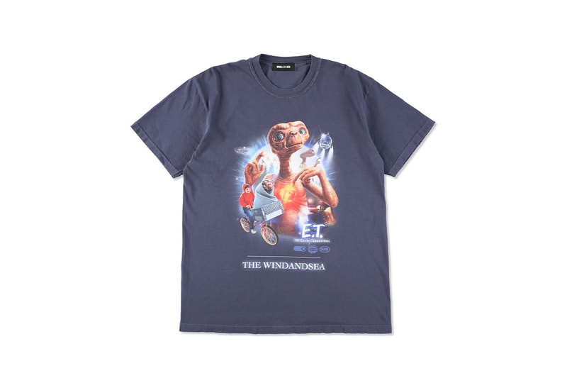 ウィンダンシーが映画『E.T.』との初のコラボコレクションを展開 wind and sea e t collaboration release info
