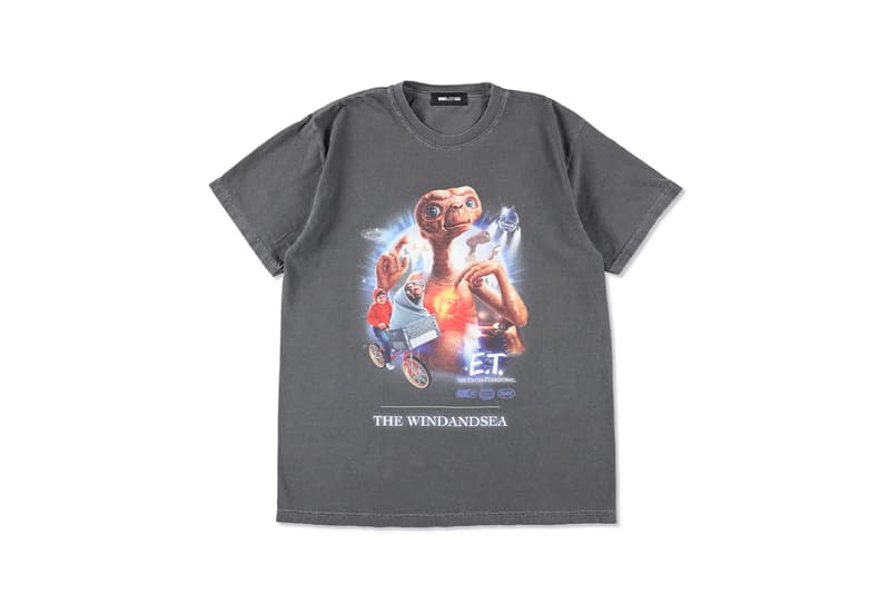 ウィンダンシーが映画『E.T.』との初のコラボコレクションを展開 wind and sea e t collaboration release info