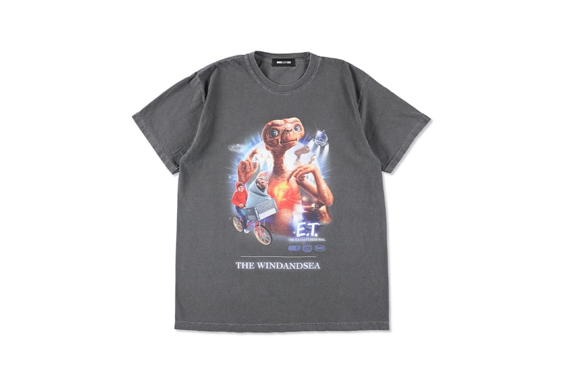 ウィンダンシーが映画『E.T.』との初のコラボコレクションを展開 wind and sea e t collaboration release info