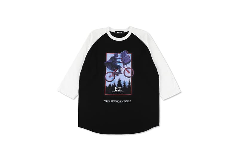 ウィンダンシーが映画『E.T.』との初のコラボコレクションを展開 wind and sea e t collaboration release info