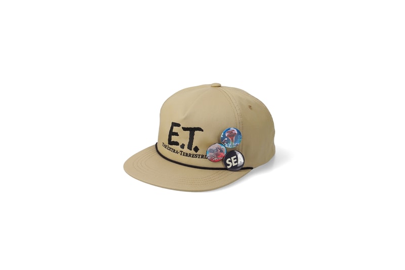 ウィンダンシーが映画『E.T.』との初のコラボコレクションを展開 wind and sea e t collaboration release info
