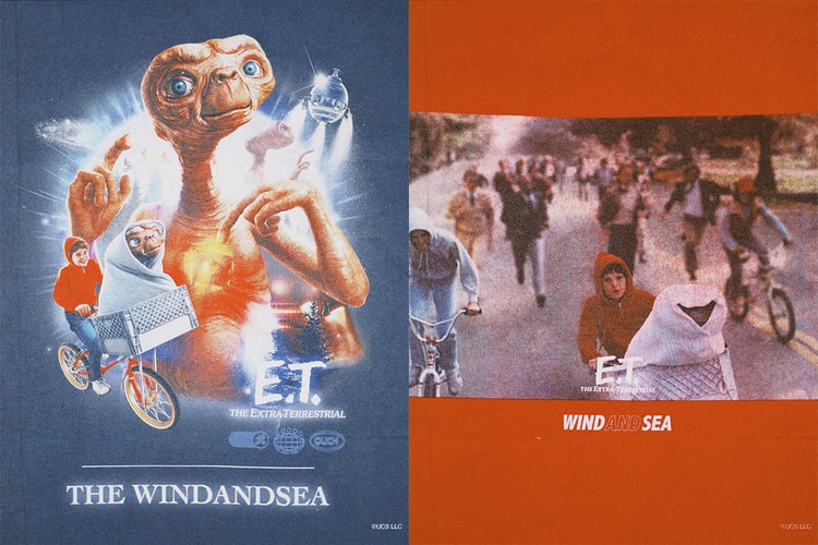 WIND AND SEA が映画『E.T.』との初のコラボコレクションを展開