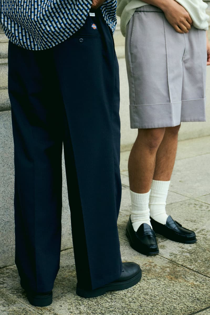 サタデーズ ニューヨークシティxディッキーズによるパンツ2型を発売 saturdays nyc dickies collaboration pants release info