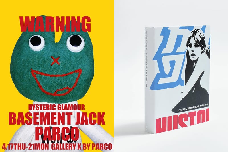 HYSTERIC GLAMOUR が40周年記念書籍『HYSTERIC SCRAP BOOK 1984-2024』を刊行