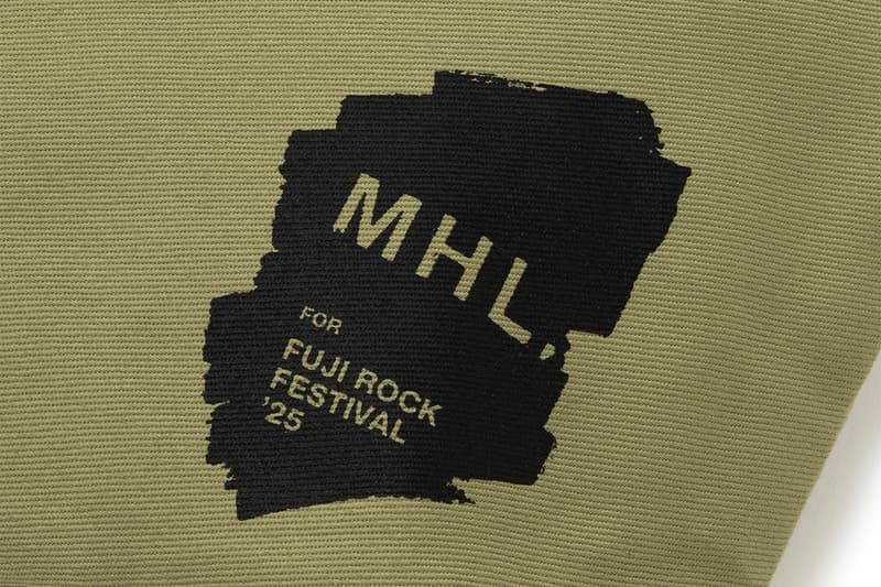 フジロック・コレクション 2025年のデザインパートナーは MHL. に決定 FUJI ROCK COLLECTION 2025 MHL.