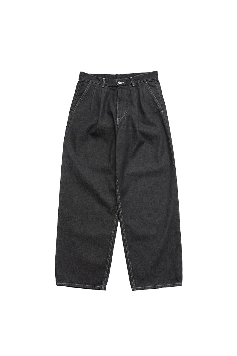 グラフペーパーの定番デニムに限定色であるグレーが登場 graphpaper limited grey release info