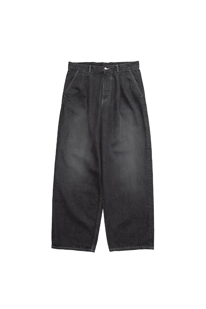 グラフペーパーの定番デニムに限定色であるグレーが登場 graphpaper limited grey release info