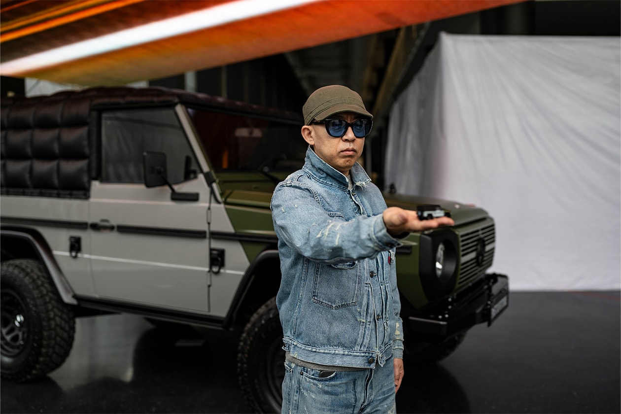 なぜ NIGO® は Moncler と Mercedes-Benz とのトリプルコラボに挑んだのか  | Interviews　なぜNIGO®はモンクレールとメルセデス・ベンツとのコラボしたのか　G450d