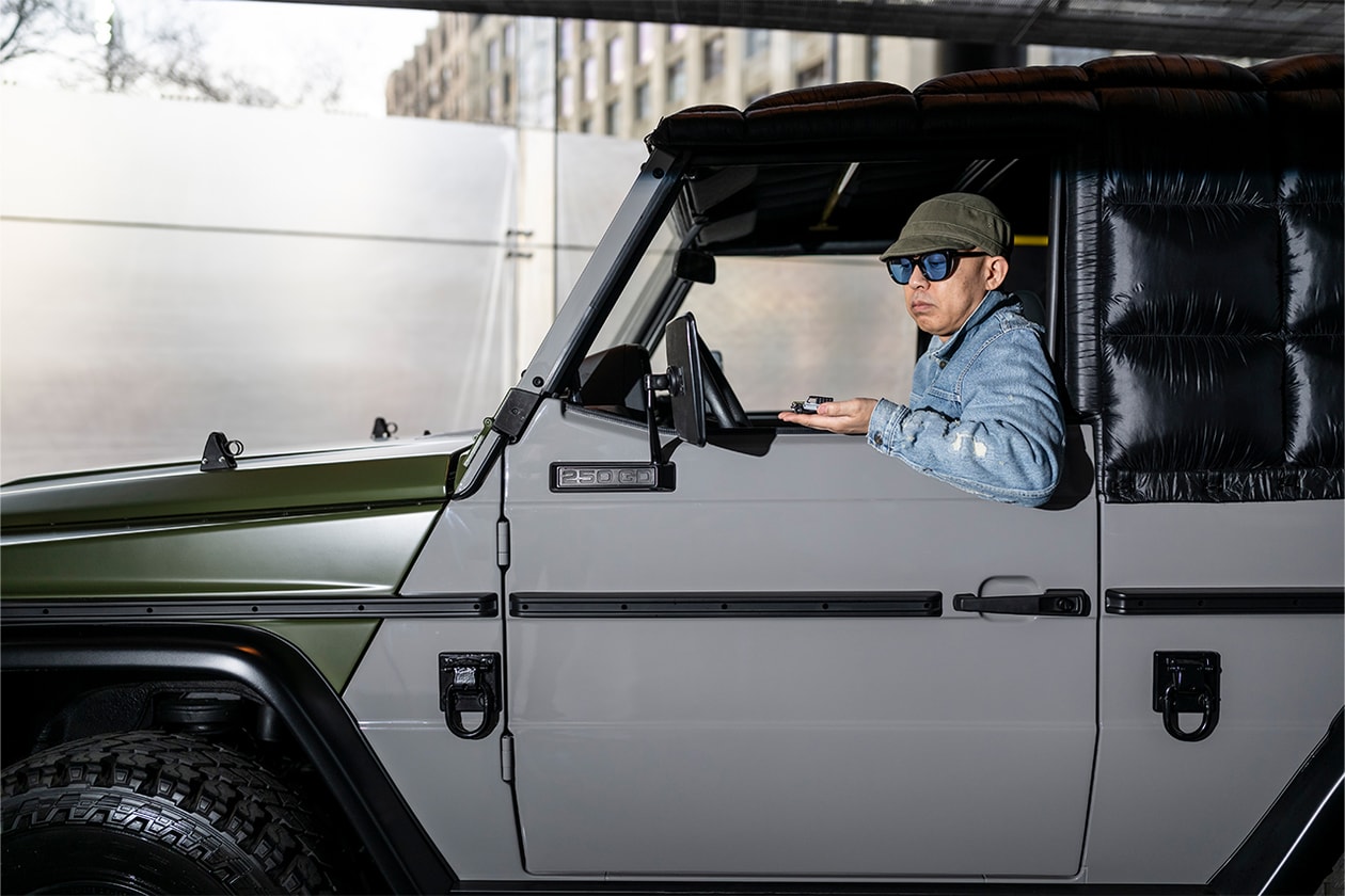 なぜ NIGO® は Moncler と Mercedes-Benz とのトリプルコラボに挑んだのか  | Interviews　なぜNIGO®はモンクレールとメルセデス・ベンツとのコラボしたのか　G450d