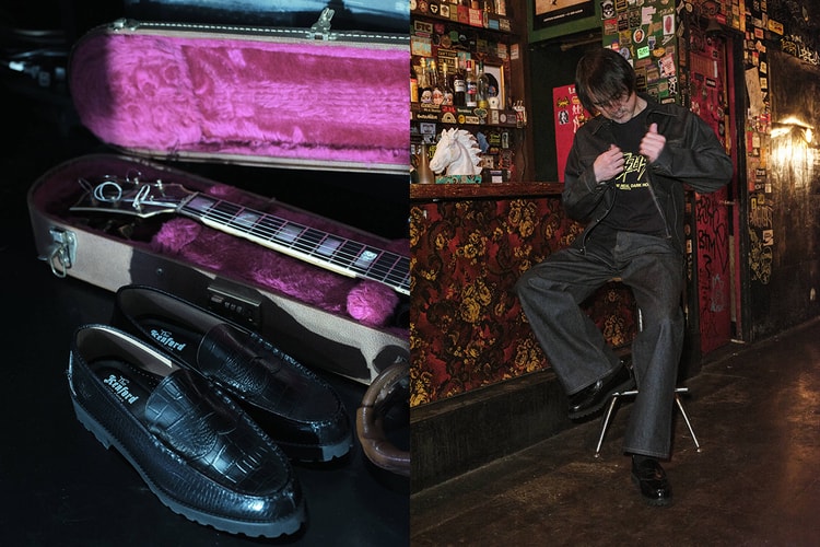 The Kenford Fineshoes が新デザイン “Black Crocodile Combi Tank Sole Loafers” を発売