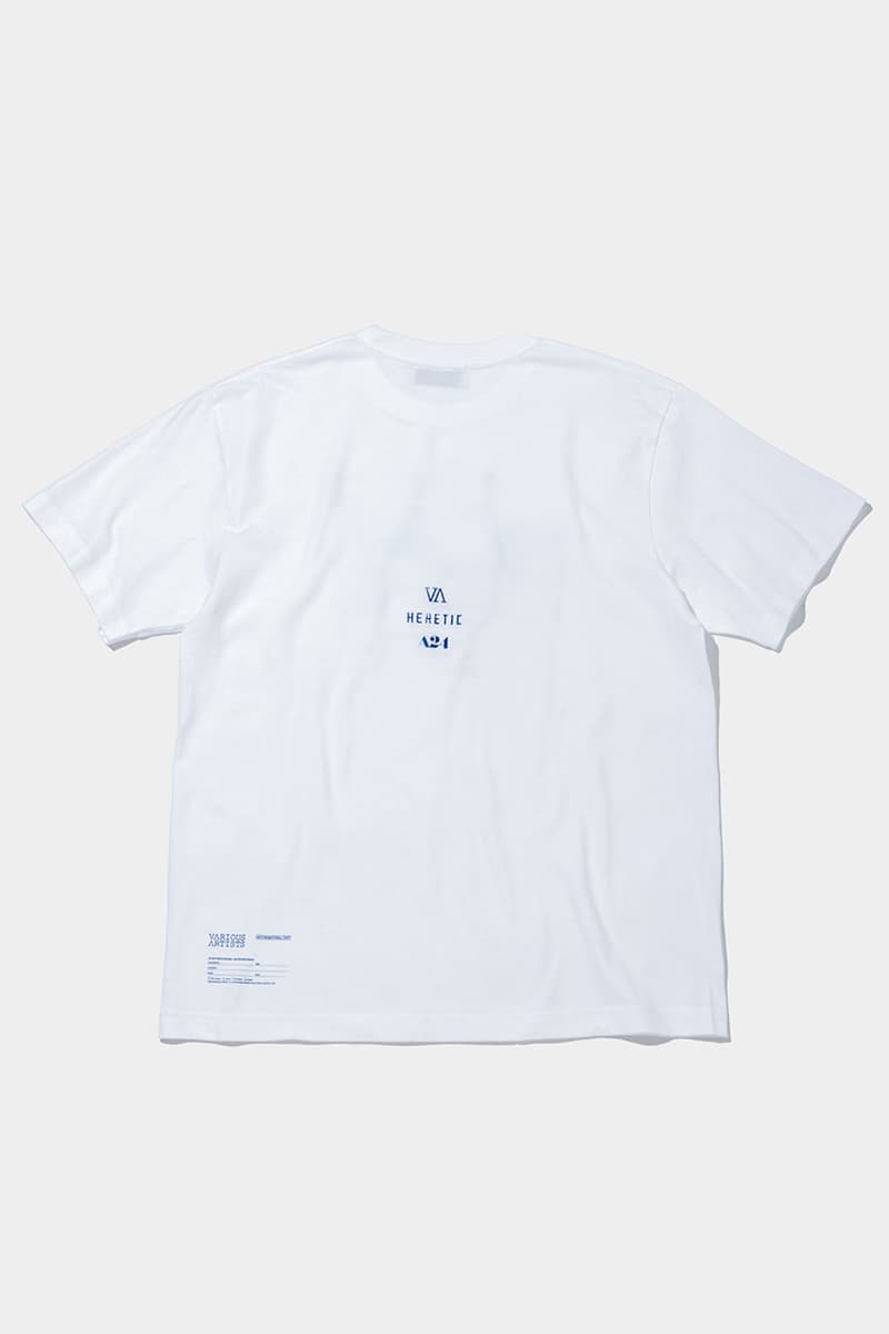ヴイエーよりA24とのコラボレーションTシャツが発売 v.a. a24 heretic t shirt release info
