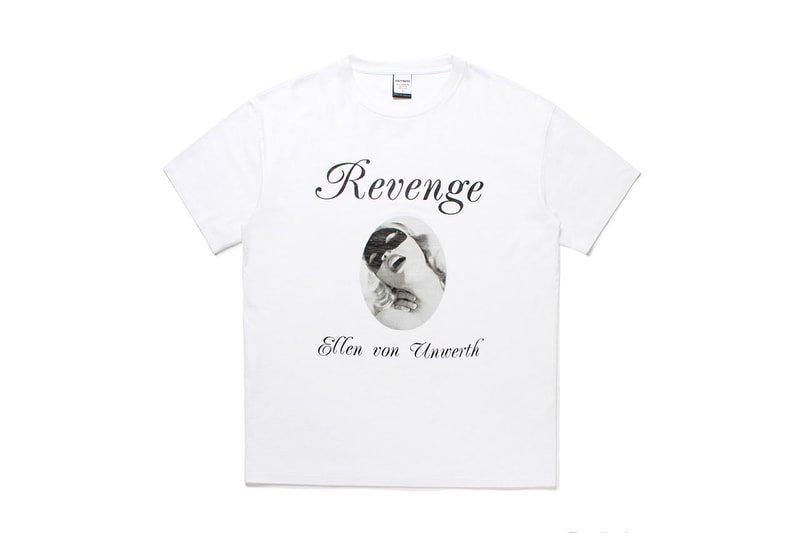 ワコマリアx エレン・フォン・アンワースの写真集 リベンジのコラボアイテムが発売 wacko maria revenge ellen von unwerth 2nd collaboration release info
