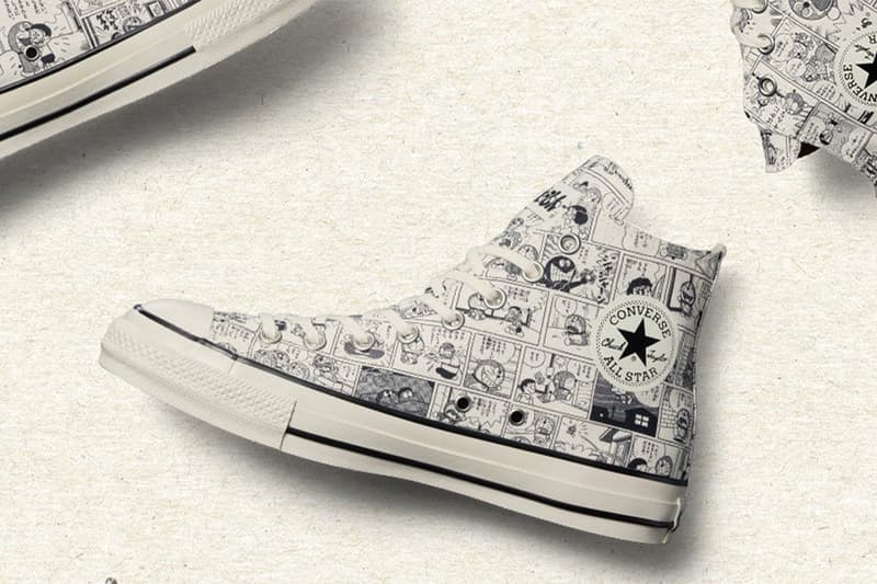 コンバースから『ドラえもん』デザインの新作シューズが登場  converse doraemon collaboration release info