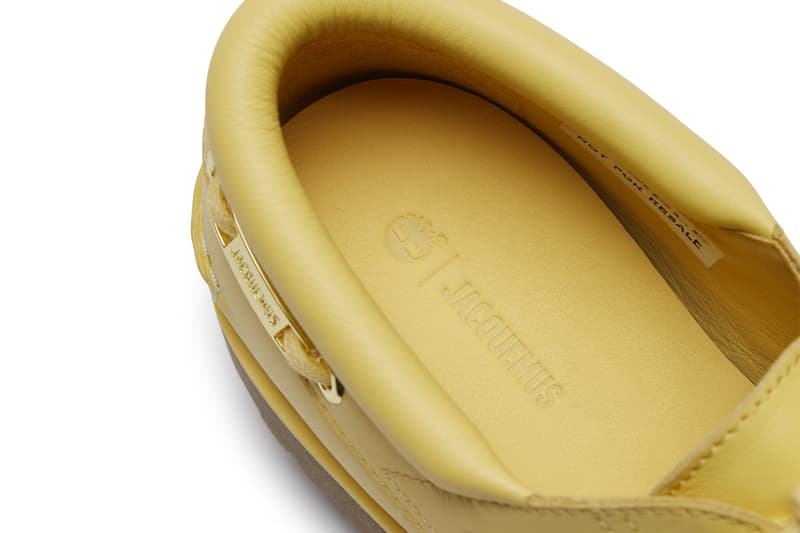 ジャックムスがティンバーランドとの初コラボシューズを発表 Jacquemus x Timberland 3-Eye Classic Lug “La Bateau”