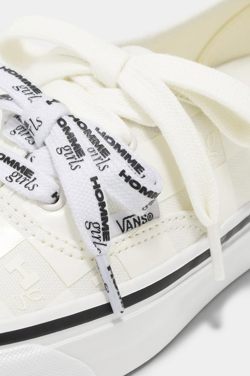 OTWバイバンズxオムガールズの第2弾となるコラボカプセルが登場 otw by vans hommegirls 2nd collb capsule collection release inf