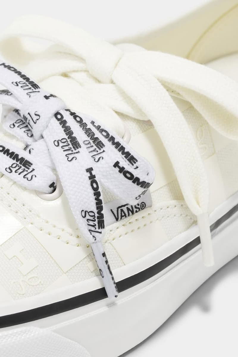 OTWバイバンズxオムガールズの第2弾となるコラボカプセルが登場 otw by vans hommegirls 2nd collb capsule collection release inf
