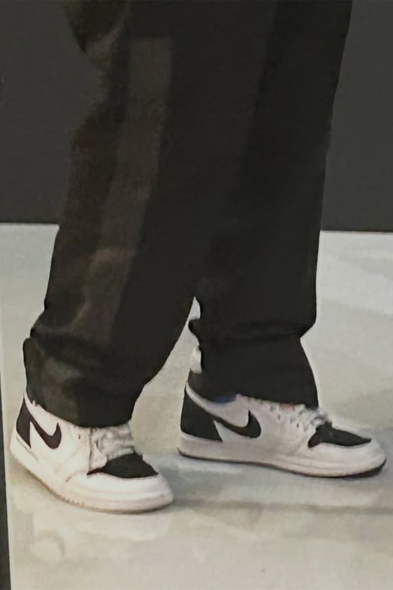 藤原ヒロシがフラグメントxユニオン LA x エアジョーダン 1 ハイの初見カラーを着用 hiroshi fujiwara fragment design, Union LA, and Jordan Brand to Release Second Air Jordan 1 Colorway Black/White in 2026