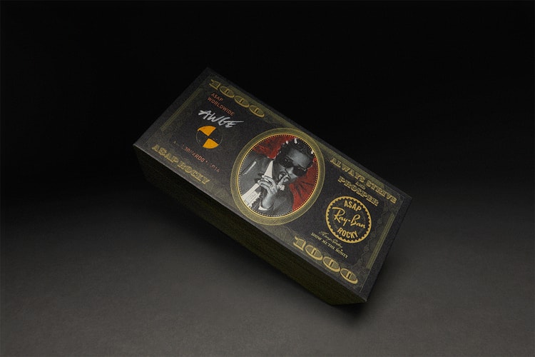 Ray-Ban x エイサップ・ロッキーによるアイウェアコレクション “The Blacked Out” の発売日が解禁