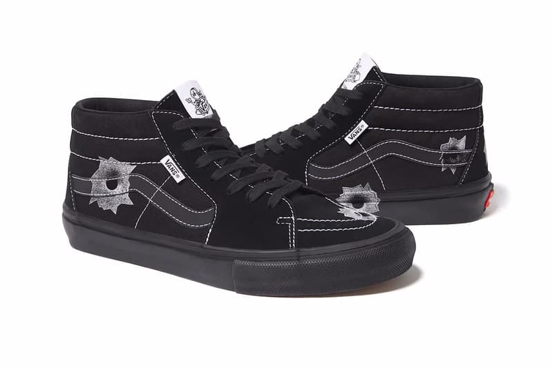 シュプリームからネイト・ロウマン x ヴァンズ スケートグロッソミッドが日本限定発売 Supreme x Nate Lowman x Vans Skate Grosso Mid release info
