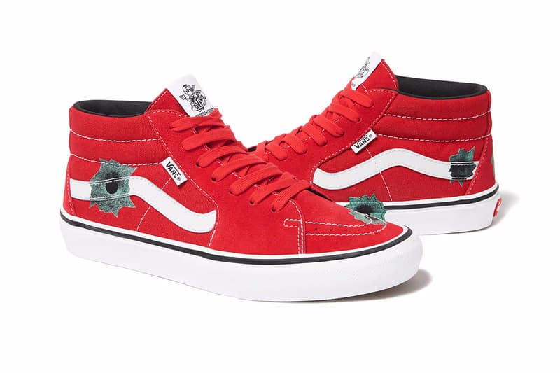 シュプリームからネイト・ロウマン x ヴァンズ スケートグロッソミッドが日本限定発売 Supreme x Nate Lowman x Vans Skate Grosso Mid release info