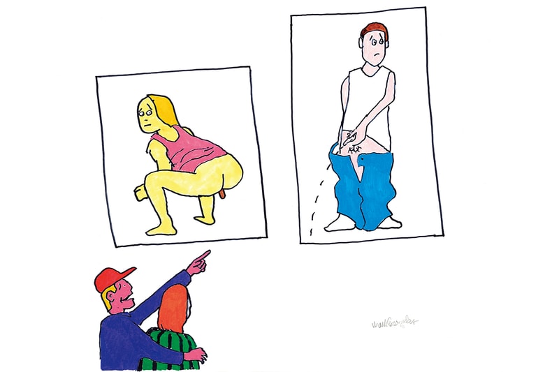 マーク・ゴンザレスが個展『NO TROUBLE』を原宿にて開催　Mark Gonzales