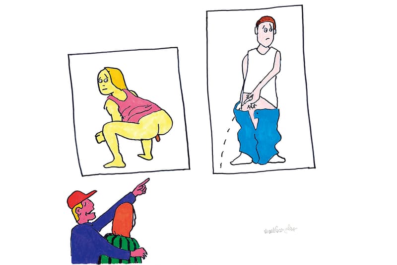 マーク・ゴンザレスが個展『NO TROUBLE』を原宿にて開催 Mark Gonzales