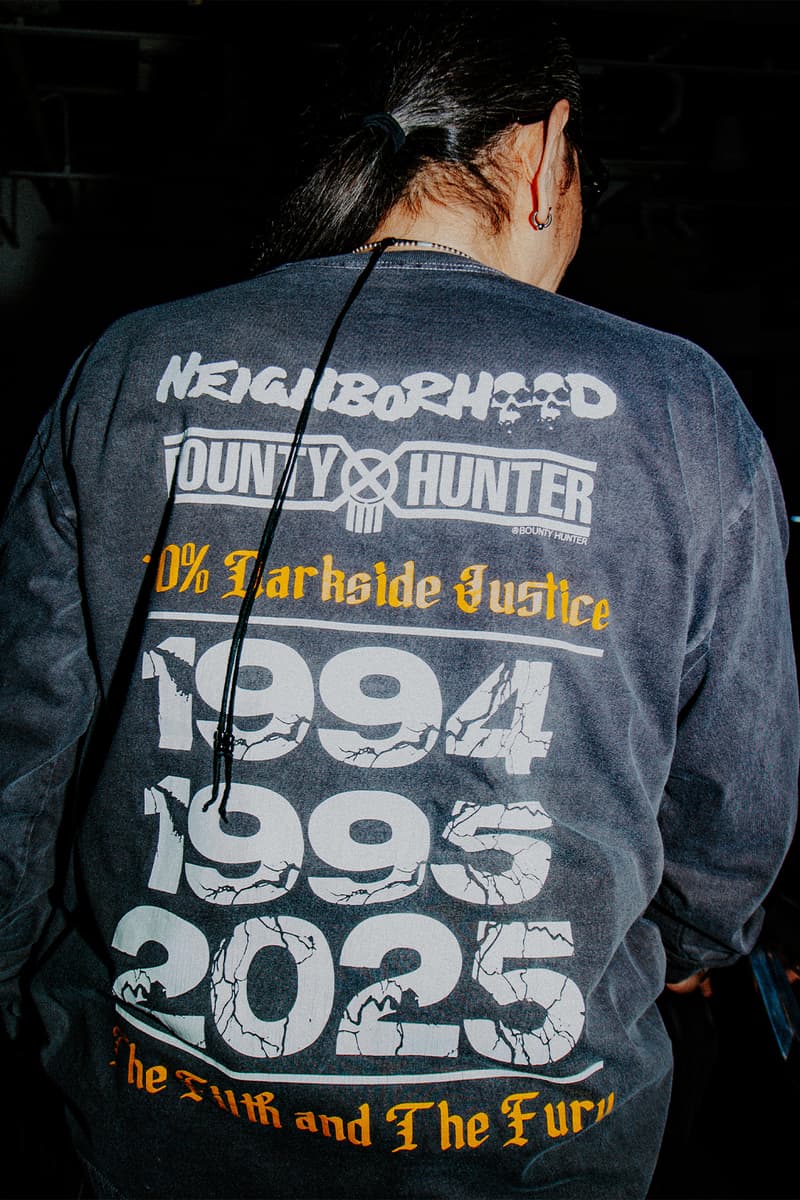 ネイバーフッド x バウンティーハンターが2025年春夏カプセルコレクションを発表 NEIGHBORHOOD BOUNTY HUNTER 2025 spring summer release info