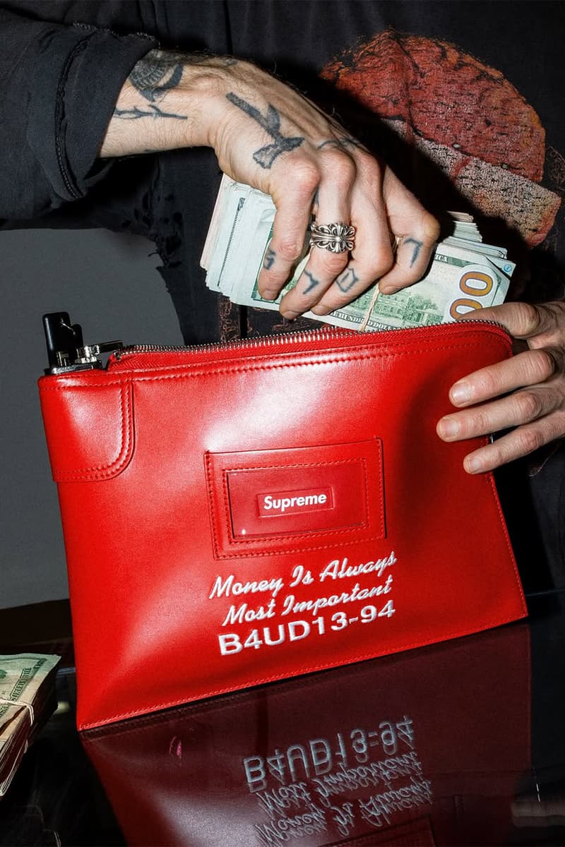 シュプリームが2025年春のレザーグッズコレクションを発表 Supreme Leather Goods 2025 spring release info