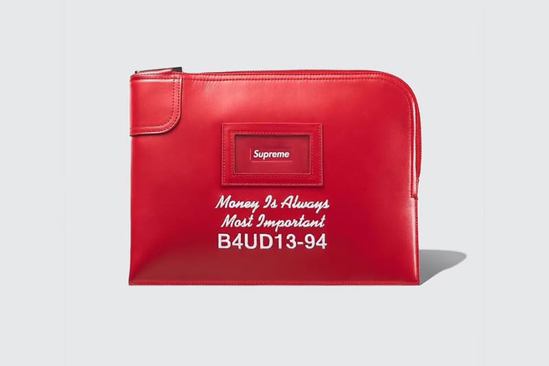 シュプリームが2025年春のレザーグッズコレクションを発表 Supreme Leather Goods 2025 spring release info