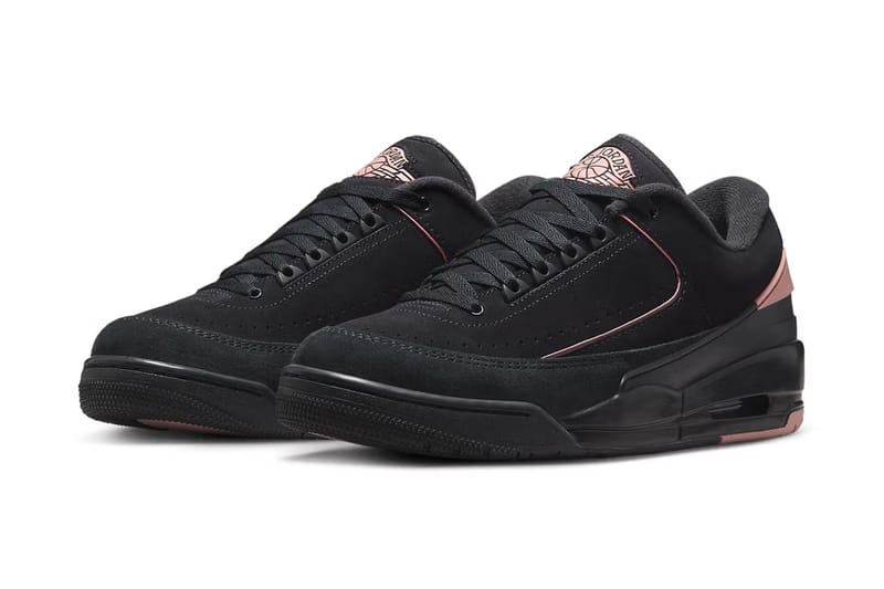 新型ハイブリットモデル Air Jordan 2/3 に新色 “Black/Rust Pink” で登場