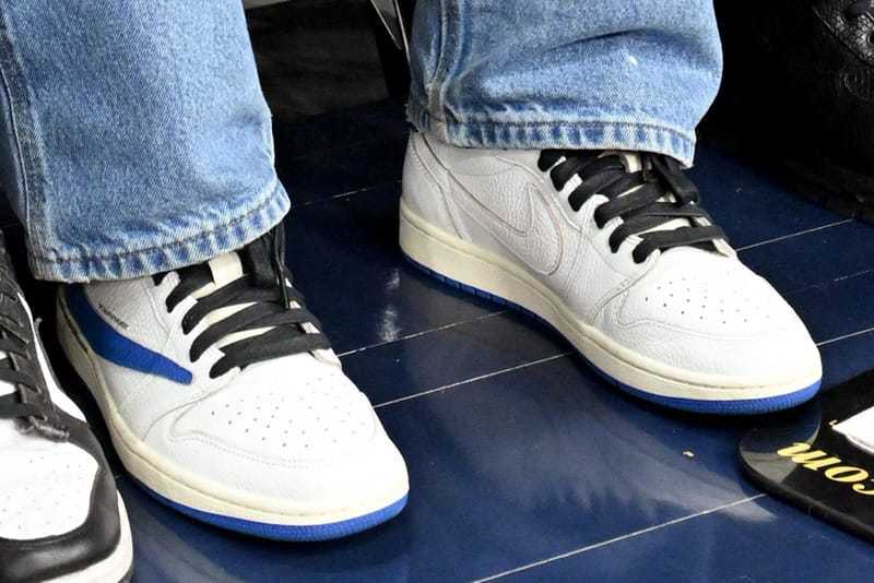 トラヴィス・スコットが自身と fragment design のコラボ Air Jordan 1 Low を着用し話題に