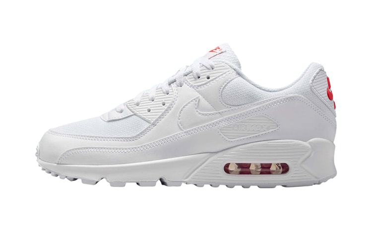 Nike Air Max 90 に新色 “White/Light Crimson” が登場
