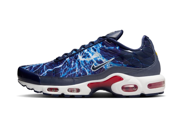 Nike Air Max Plus より稲妻が特徴の新色 “Eclair” が登場